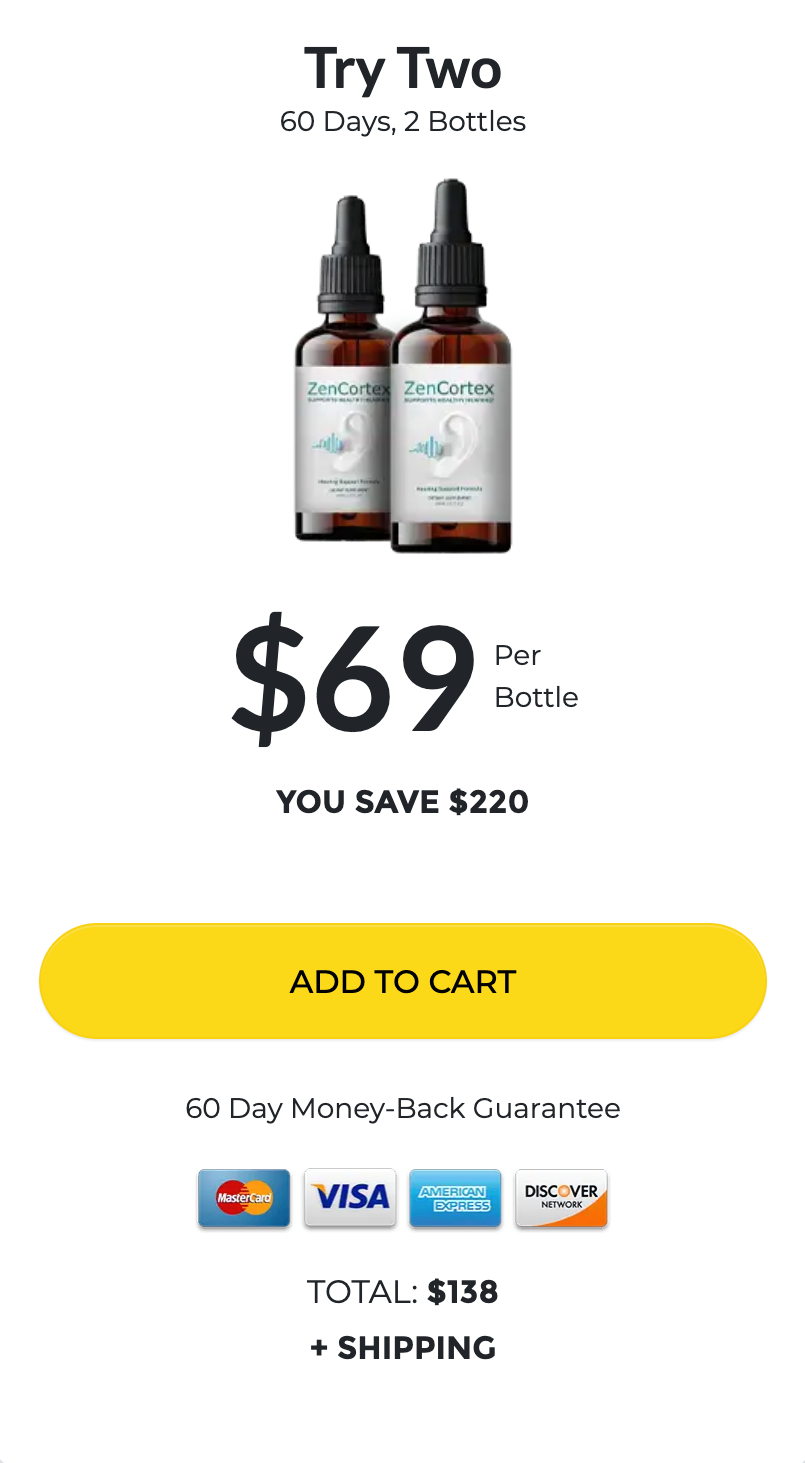 ZenCortex Buy 2 Bottle